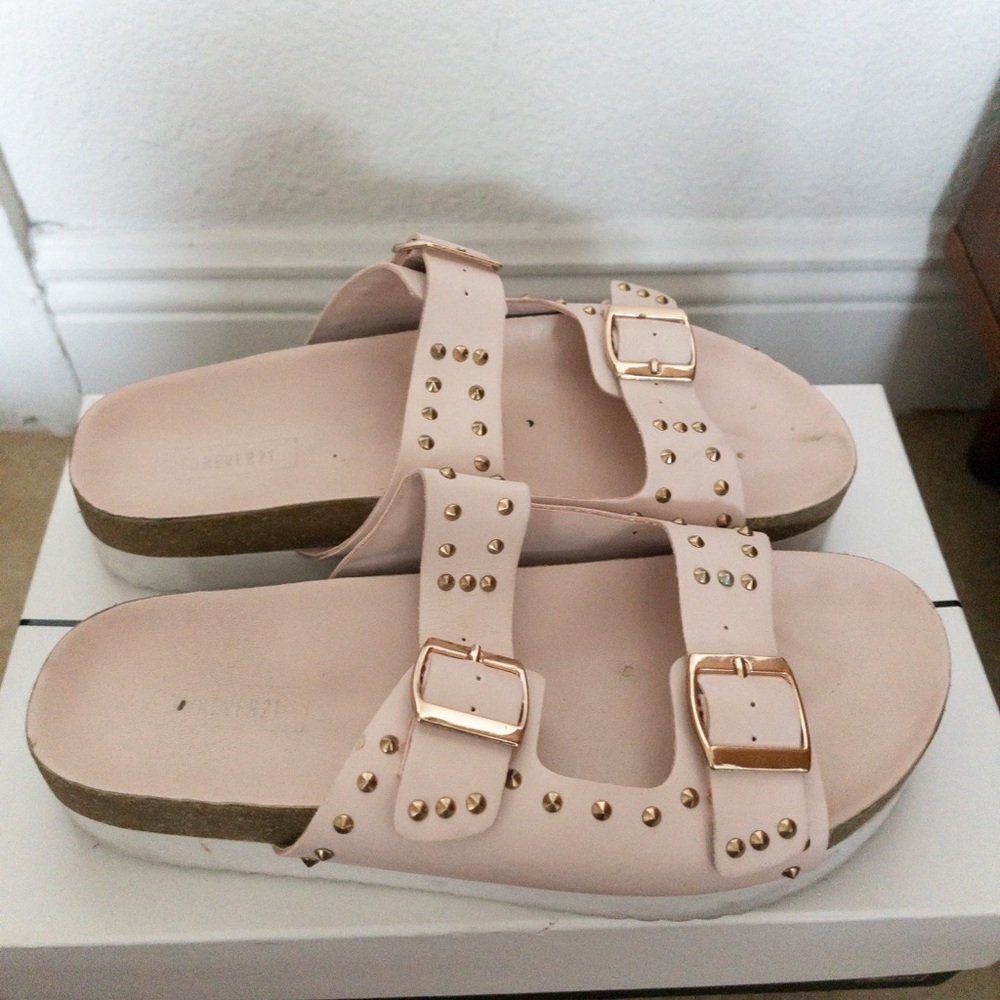 Forever 21 "birkentock" sandals